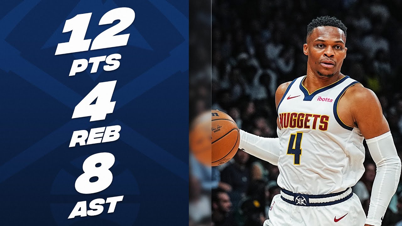 First Look At Russell Westbrook On The Nuggets 👀 | October 4, 2024