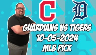 Cleveland Guardians vs Detroit Tigers 10/5/24 MLB Pick & Prediction | MLB Betting Tips