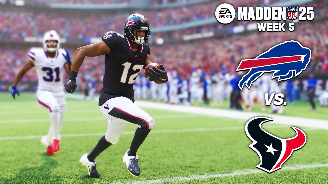 Buffalo Bills vs. Houston Texans | Week 5 Madden 25 Simulation