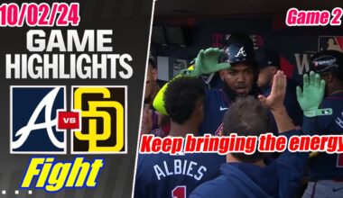 Atlanta Braves vs San Diego Padres Game 2 Highlights (10/02/2024) NL Wild Card | MLB Highlights 2024