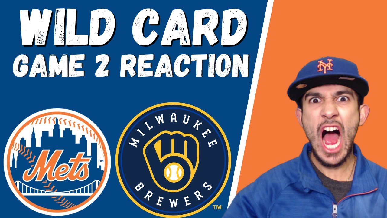 New York Mets vs. Milwaukee Brewers Game 2 reaction!!
