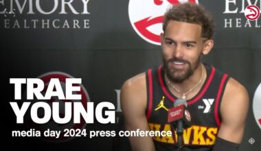 Trae Young Press Conference | Atlanta Hawks Media Day 2024