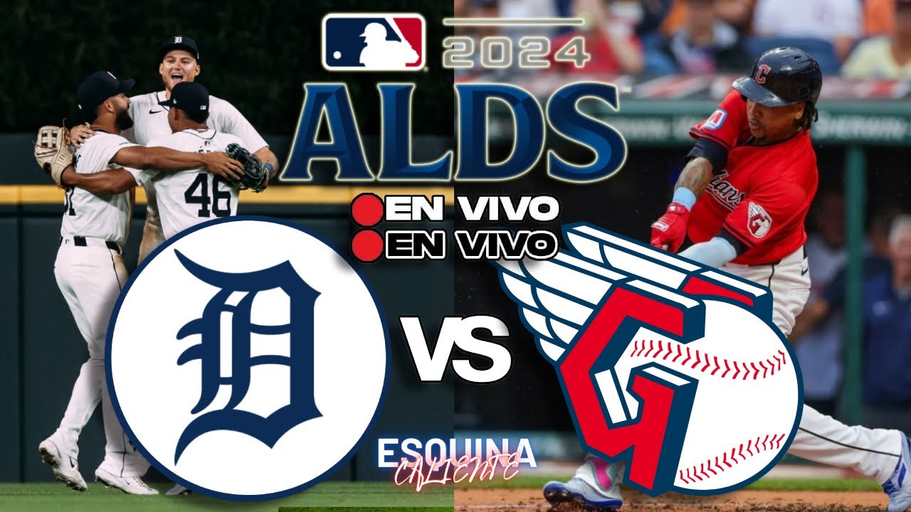 🔴 EN VIVO: DETROIT TIGERS vs CLEVELAND GUARDIANS -  AMERICAN LEAGUE DISIVISION SERIES - MLB LIVE -