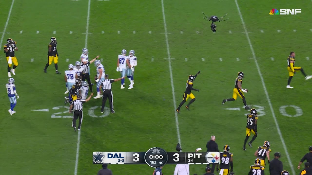 Herbig and Watt collide into Dak to force the turnover!