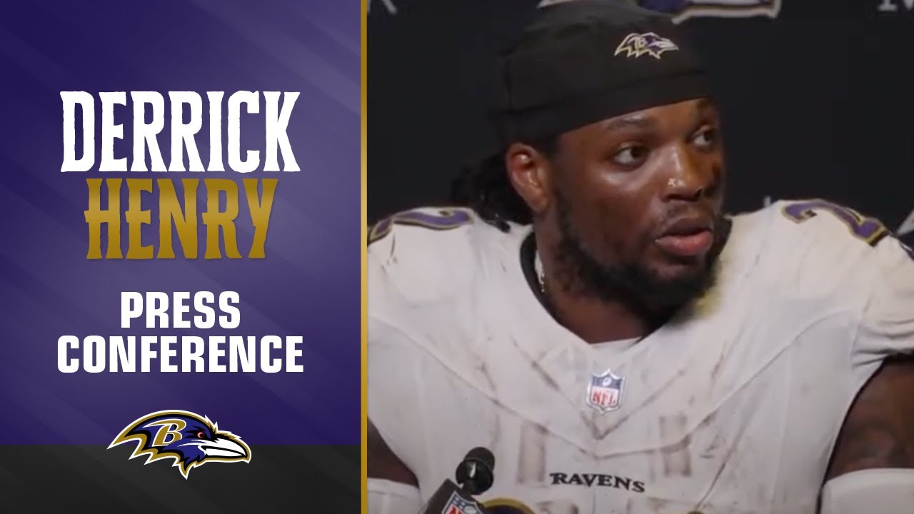 Derrick Henry: 'That Was Third MVP Level for Lamar Jackson' | Baltimore Ravens