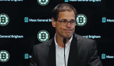 Don Sweeney on Jeremy Swayman Extension: "It’s a big day for the Boston Bruins"