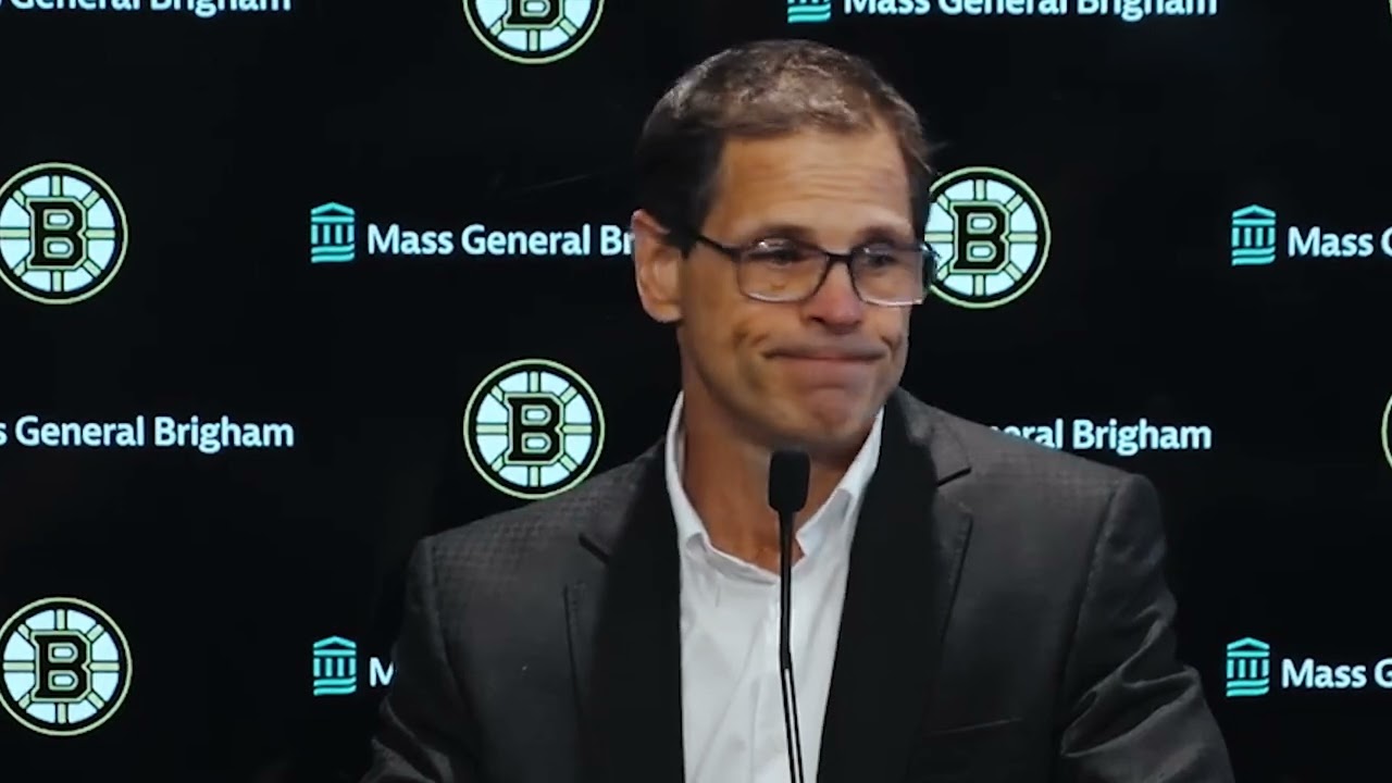 Don Sweeney on Jeremy Swayman Extension: "It’s a big day for the Boston Bruins"