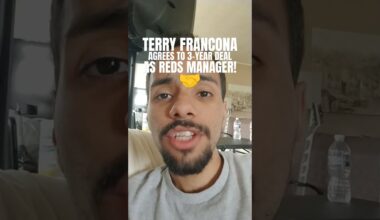 Terry Francona Agrees To 3-Year Deal As Reds Manager!🤝@gabrielpaganBASEBALL