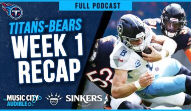 Titans-Bears Recap: Tennessee falls to Chicago in Brian Callahan's debut | MCA Titans Podcast