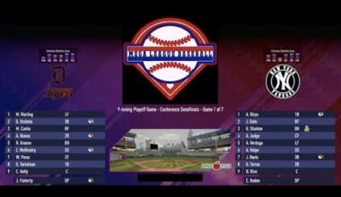 MGLB 2024 Playoffs ALDS G1 - Detroit Tigers @ New York Yankees