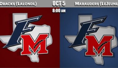 FMYFA - Diamondbacks (LaLonde) vs Marauders (LeJeune) - Oct 5 - 8:00am