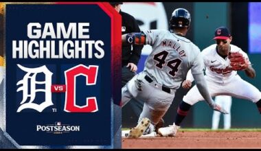 Tigers vs. Guardians ALDS Game 2 Highlights (10/7/24) | MLB Highlights