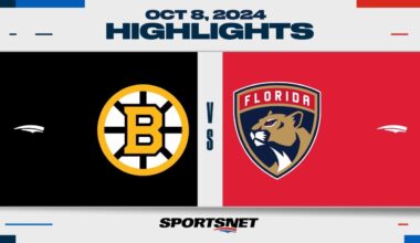 NHL Highlights | Panthers vs. Bruins - October 8, 2024