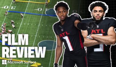 Drake London & Darnell Mooney put on a CLINIC during Thursday Night Football vs. Bucs | Film Review