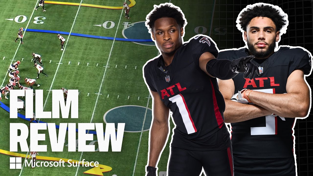 Drake London & Darnell Mooney put on a CLINIC during Thursday Night Football vs. Bucs | Film Review