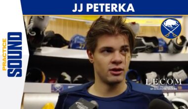 "Feel Almost Back to Normal" | JJ Peterka After Sustaining an Injury Against the Devils