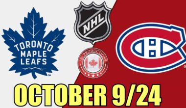 Toronto Maple Leafs vs Montreal Canadiens 10/9/24