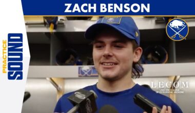 "I Feel Better Today" | Zach Benson Gives an Injury Update After Practice