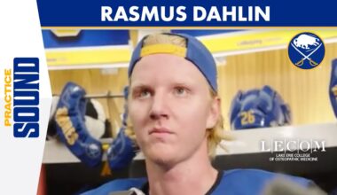 "We Have the Compete and Willingness" | Rasmus Dahlin After Practice