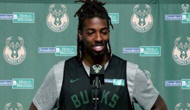 Delon Wright Practice Media Availability | 10.09.2024