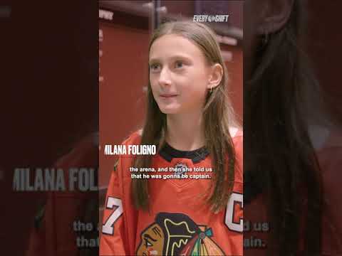 Foligno family reporting for duty🫡 | Chicago Blackhawks