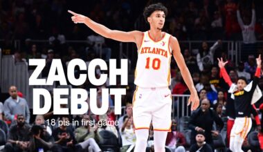 Zaccharie Risacher shines in preseason debut with 18 PTS