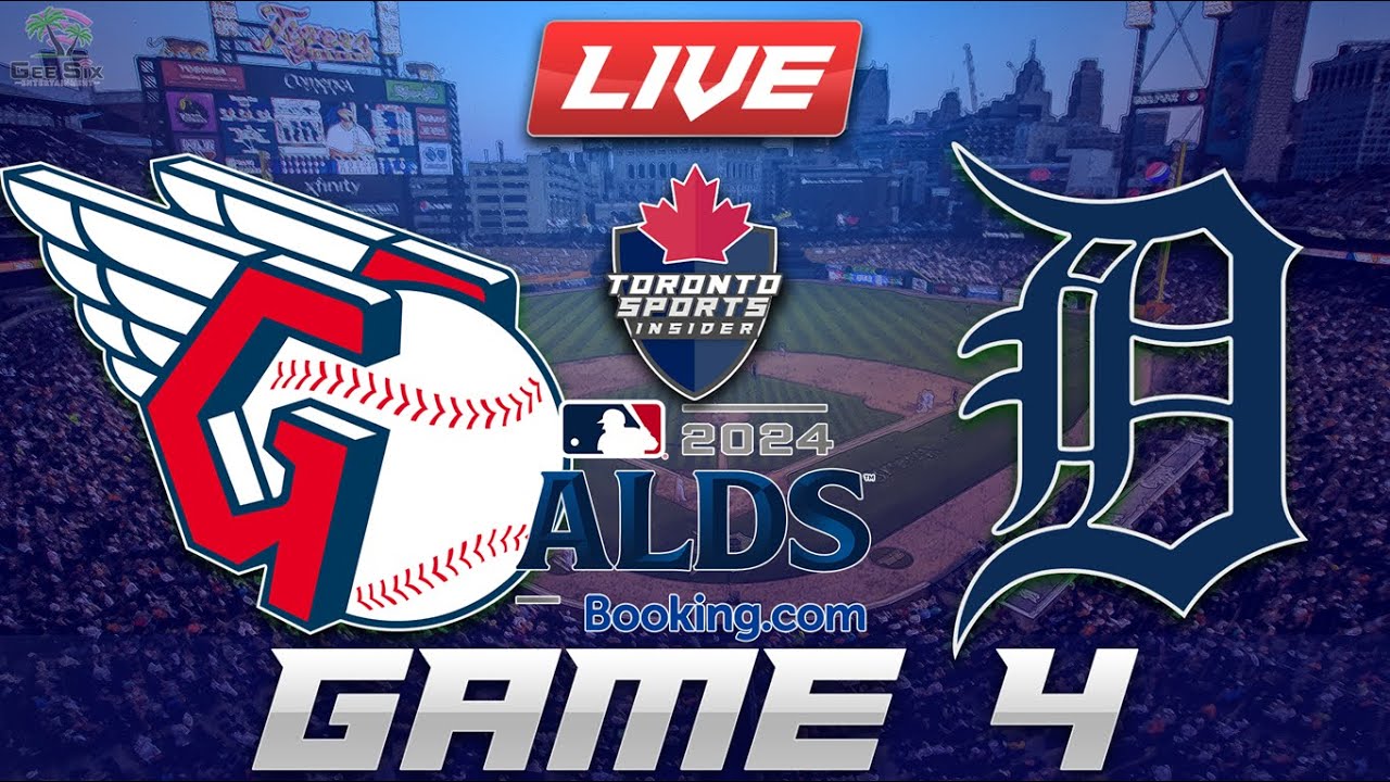 Cleveland Guardians vs Detroit Tigers ALDS Game 4 LIVE Stream Game Audio | MLB Playoffs Cast & Chat