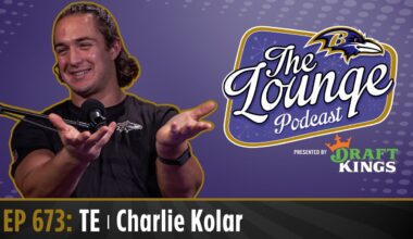 Charlie Kolar Joins The Lounge | Baltimore Ravens