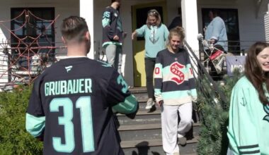 *Kraken goalies detected at your front door*