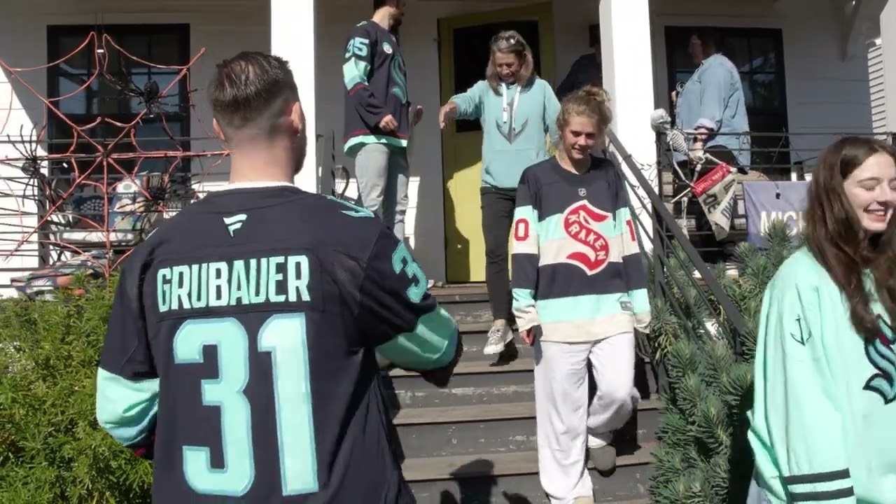 *Kraken goalies detected at your front door*