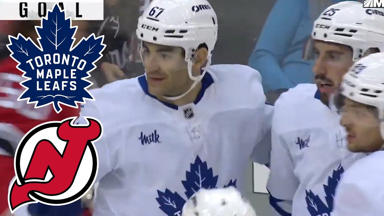 Toronto Maple Leafs VS New Jersey Devils 10 10 24 Highlights w/Superbman