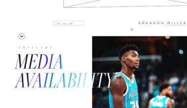 Hornets vs Grizzlies: Brandon Miller Postgame Media Availability | 10/10/2024