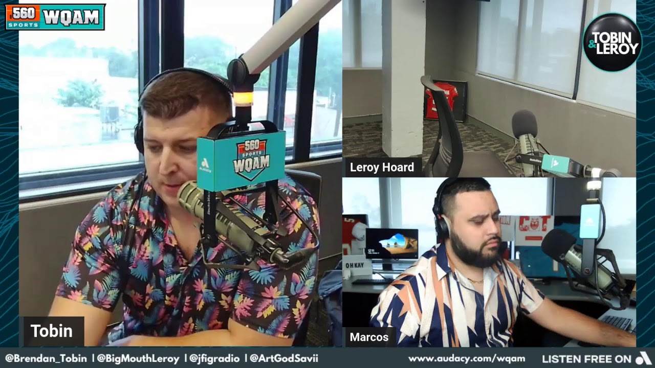 Miami Dolphins Bye Weekend Hate Watching, Miami Heat Preseason vs NO, Barkov Hurt | Tobin & Leroy