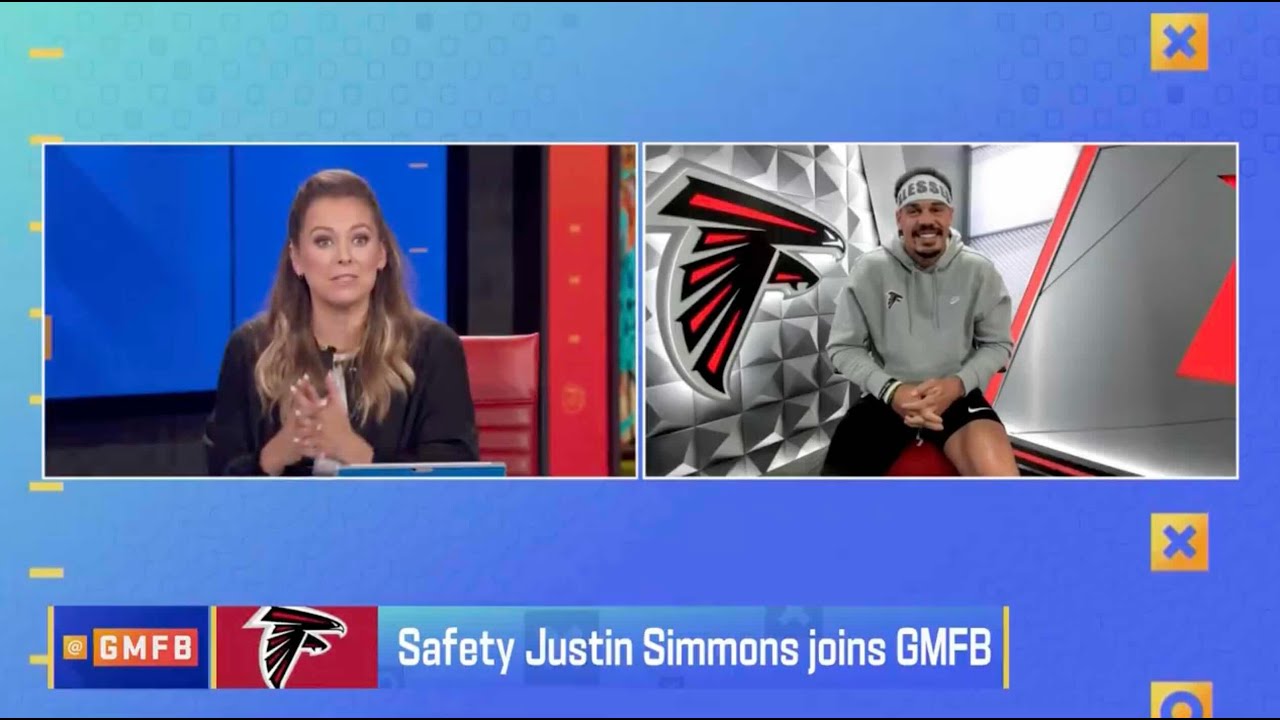 Justin Simmons joins 'GMFB': 'Things are coming together'