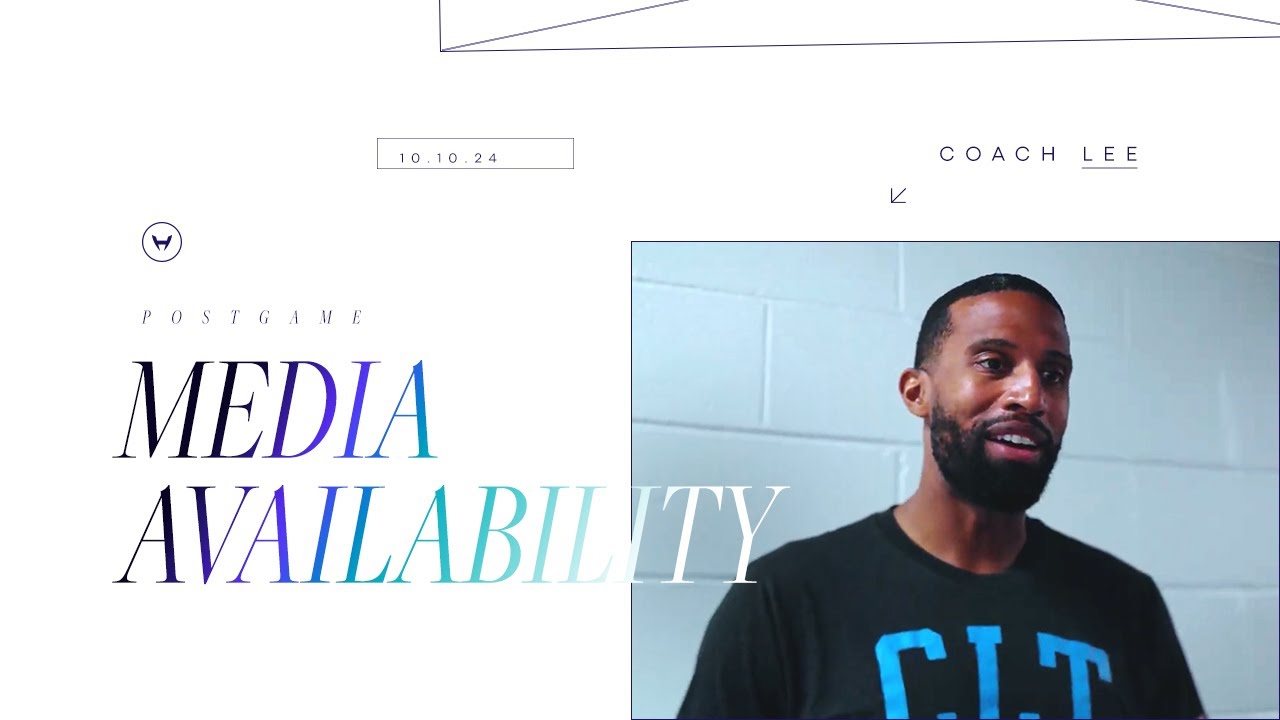 Hornets vs Grizzlies: Head Coach Charles Lee Postgame Media Availability | 10/10/2024