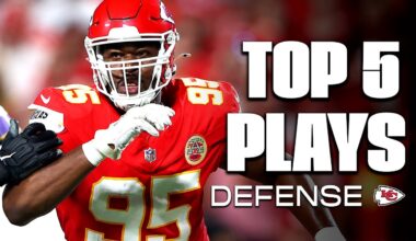 Chiefs TOP 5 Defensive Plays in 2024 (so far)