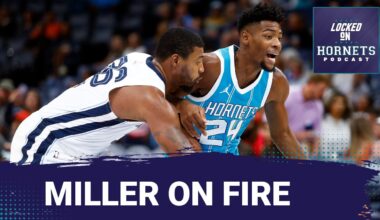 RECAP: Brandon Miller LIGHTS OUT shooting night + Should Tre Mann start for the Charlotte Hornets?!