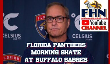 Paul Maurice Updates Sasha Barkov Injury After Buffalo Sabres Morning Skate