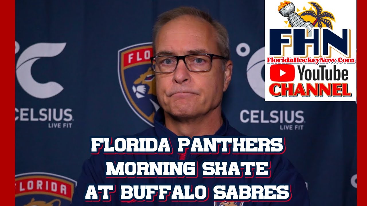 Paul Maurice Updates Sasha Barkov Injury After Buffalo Sabres Morning Skate
