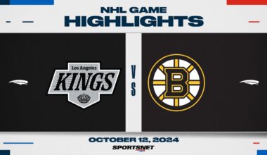 NHL Highlights | Kings vs. Bruins - October 12, 2024