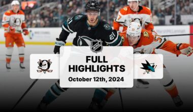 Ducks at Sharks | October 12, 2024 | NHL Full Game Highlights