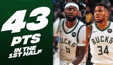 Giannis Antetokounmpo (20 PTS) & Bobby Portis (23 PTS) GO OFF In the 1st Half! 🔥| October 10, 2024