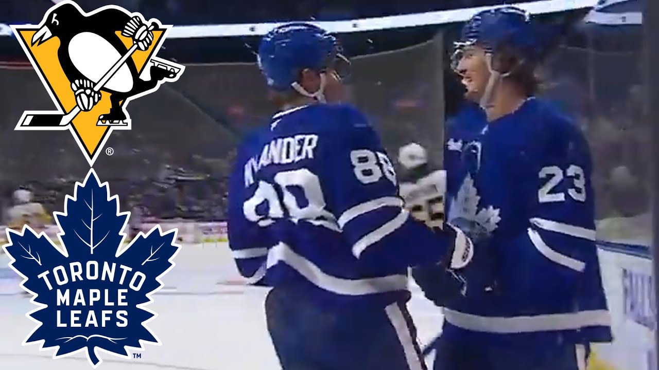 Toronto Maple Leafs VS Pittsburgh Penguins 10 12 24