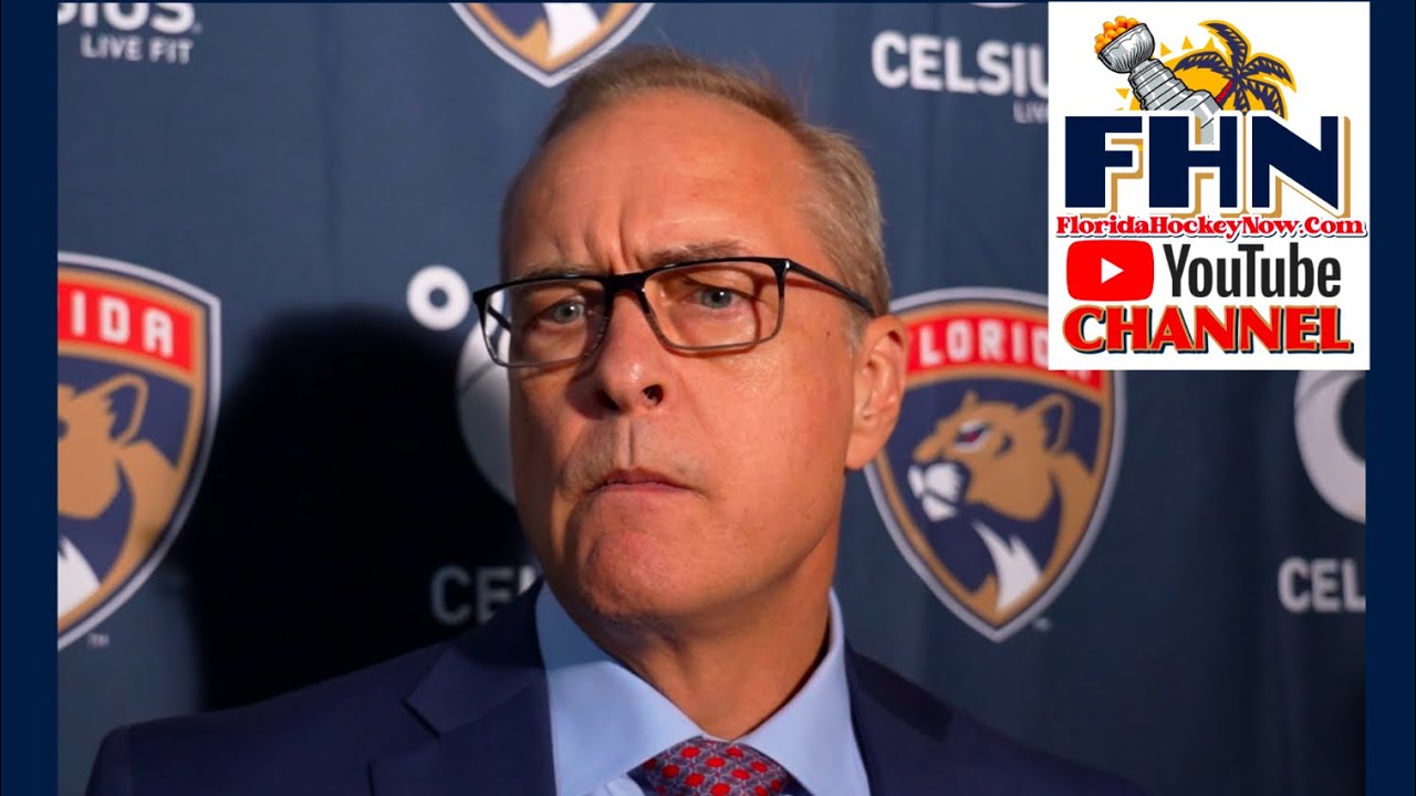 Florida Panthers Coach Paul Maurice After Loss to Buffalo Sabres