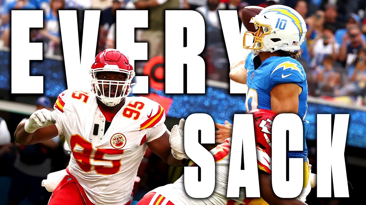 Every Chiefs Sack Entering the Bye Week - 2024 Season