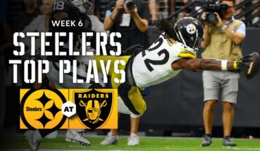 Steelers Top Plays in 32-13 Win Over Raiders in Week 6 | Pittsburgh Steelers