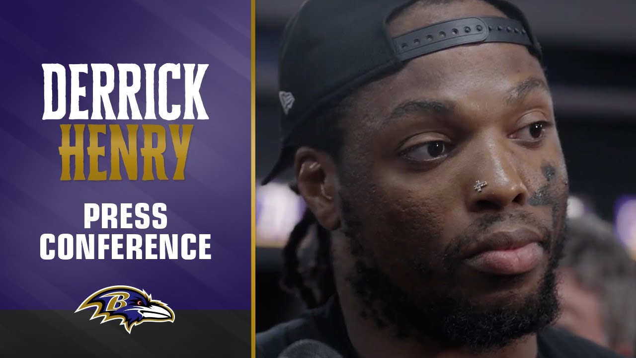 Derrick Henry: 'I Felt Like Everything Was Working' | Baltimore Ravens