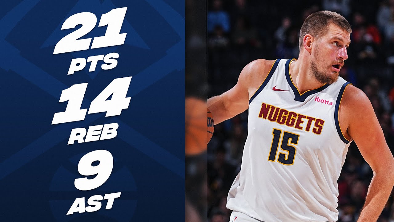 Nikola Jokic Drops Near TRIPLE-DOUBLE! 🔥 | October 13, 2024