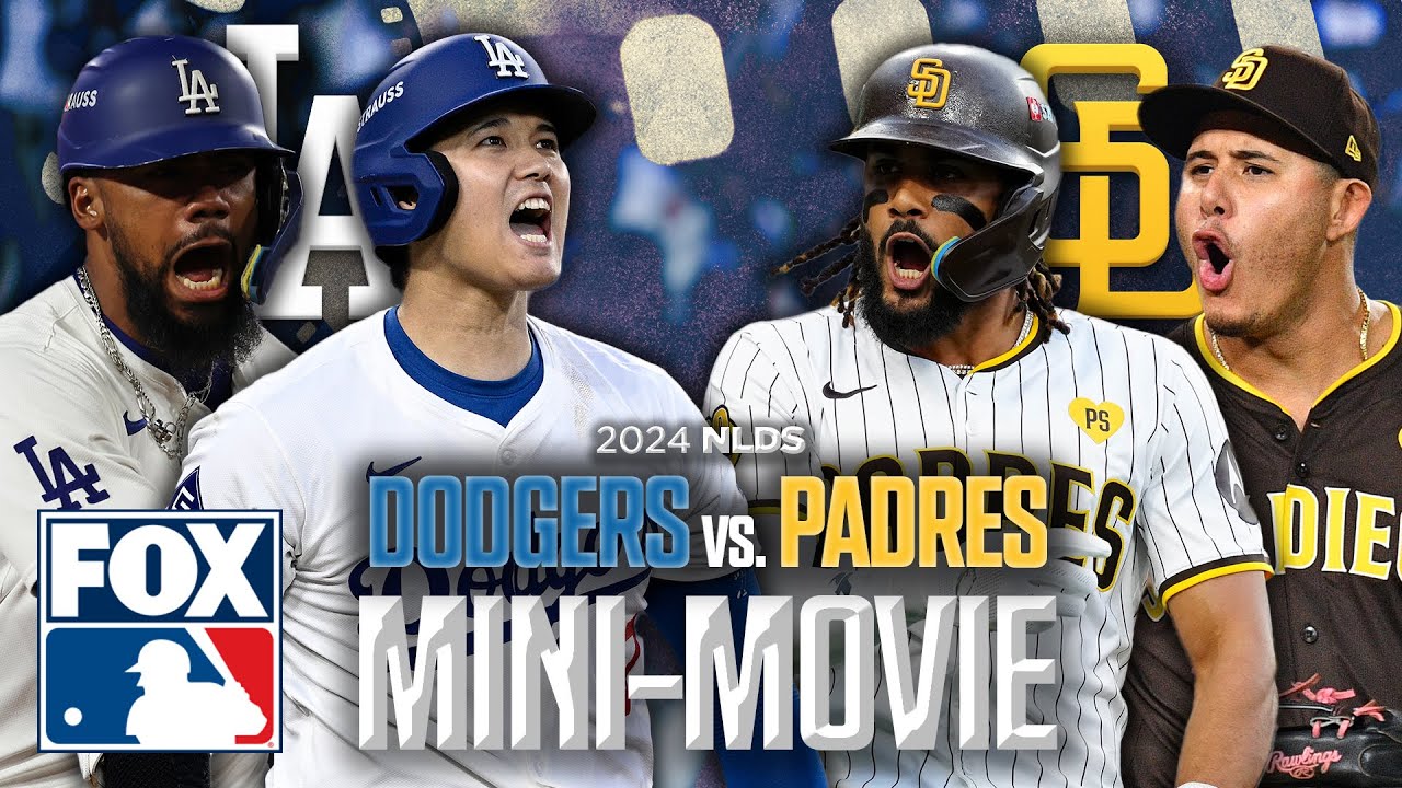 Dodgers vs. Padres: MINI-MOVIE of 2024 NLDS | MLB on FOX 🎥