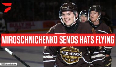 Washington Capitals Prospect Ivan Miroschnichenko in 6-3 Hershey Bears Loss